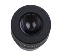 Biological Microscope Eyepiece 23.2mm Wide Angle 5X to 25X Zoom - High Glass Optics for School Laboratory Education(WF15X)