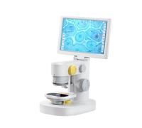 Biological Microscope - High-Definition Digital Teaching Microscope for Mite Detection, 9-Inch Display, Ideal for Classroom and Laboratory Use