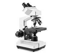 Biological Microscope with HD LED Light Source, 40X - 1000X Magnification, Metal Stage, Binocular Design