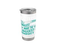 Biologist Microbiologist Microbiology Lab Staph Biology Stainless Steel Insulated Tumbler