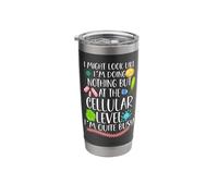 Biologist Microbiologist Microbiology Lab Staph Biology Stainless Steel Insulated Tumbler