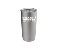 Biologists Take Cellfies Funny Science Humor Stainless Steel Insulated Tumbler