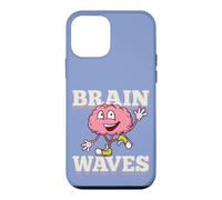 Biology Brain Waves Funny Pun Human Evolution Theory Science Case for iPhone 12 mini