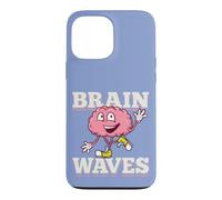 Biology Brain Waves Funny Pun Human Evolution Theory Science Case for iPhone 13 Pro Max