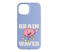 Biology Brain Waves Funny Pun Human Evolution Theory Science Case for iPhone 15