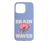 Biology Brain Waves Funny Pun Human Evolution Theory Science Case for iPhone 15 Pro Max