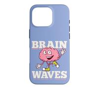 Biology Brain Waves Funny Pun Human Evolution Theory Science Case for iPhone 16 Pro