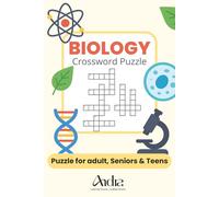 Biology Crossword Puzzle: Crossword Puzzles in Large, Clear Print Featuring Biotechnology, Genetics, Botany & More | 6x9 Format, 120 Pages | Over 50 ... Perfect for Travel, Holidays, and Relaxation