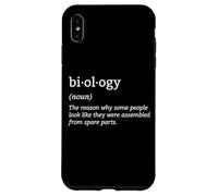 Biology Definition Organism Genetics Science Microbiologist Case for iPhone XS Max