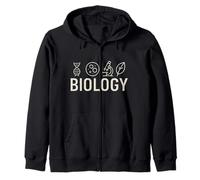 Biology | DNA Cell Microscope Science Zip Hoodie