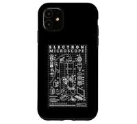 Biology Electron Microscope Diagram Biologist Scientist Lab Case for iPhone 11