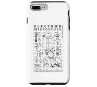 Biology Electron Microscope Diagram Biologist Scientist Lab Case for iPhone 7 Plus/8 Plus