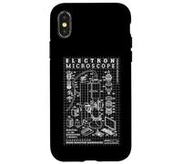 Biology Electron Microscope Diagram Biologist Scientist Lab Case for iPhone X/XS