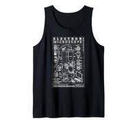 Biology Electron Microscope Diagram Biologist Scientist Lab Tank Top