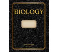 Biology Lined Notebook for Students: 120 College Ruled Pages for Lessons, Class Notes, Homework and Study Organization | Large 8.5x11in Writing Notebook for Teachers