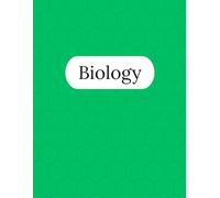 Biology Notebook - 250 Pages V3: College Ruled Paper | 8.5 x 11" | School, Study, and Lab Notes, Academic Lined Notebook for Students, Teachers, and Science Lovers (Modern Study Series)