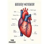 Biology Notebook: 8.5 x 11 Large Composition Notebook For Students And Teachers | 100 Pages Of College Ruled And Blank Sheets For Science Lab And Class Notes