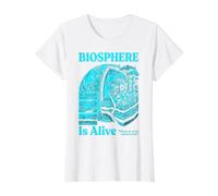 Biology Teacher Earth Science Ecology Environmental Student Value Graphic T-Shirt, Women, White, M