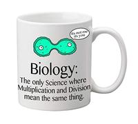 Biology: The only Science Where Multiplication and Division Mean The Same Thing Mug