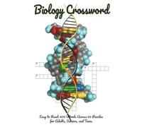 Biology Themed Crossword: Genetics, Cell Biology, and DNA Puzzles (Academic Study Crossword Series)
