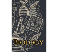 Biology: Wide Ruled Composition Notebook | Vintage Science & Anatomy Aesthetic | DNA, Cells & Life Sciences | 100 Pages (6x9)
