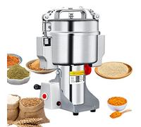 BioloMix Swing 2000g Grains Grinder, Multifunction Portable Kitchen for Coffee, Cereals, Dry Food, Timing Dry Grinder