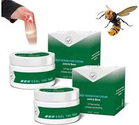 Biomagar Bee Venom Pain and Bone Healing Cream, Bee Venom Cream Ultra Strength Pain Relief, for Arm, Waist, Back Hand Feet and Leg (2Pcs)