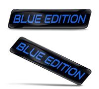 Biomar Labs 2 x 3D Gel Silicone Stickers Bumper Sticker Decals Badge Emblem Auto Tuning for Car Motorcycle Helmet Bike Emblem Blue Edition KS 212