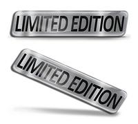 Biomar Labs 2 x 3D Gel Silicone Stickers Emblem Badge Car Sticker Decals Motorcycle Helmet PC Laptop Tablet Window Limited Edition KS 171
