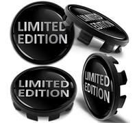 Biomar Labs 4 x 68mm Wheel Centre Alloy Hub Center Caps Compatible with BMW 36136783536 Hubcaps Black CB 27