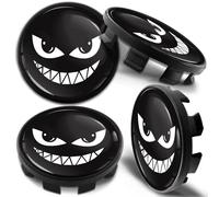 Biomar Labs 4 x 68mm Wheel Centre Alloy Hub Center Caps Compatible with BMW 36136783536 Hubcaps Black CB 65