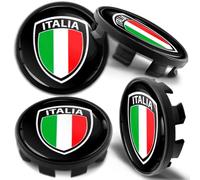 Biomar Labs 4 x 68mm Wheel Centre Alloy Hub Center Caps Compatible with BMW 36136783536 Hubcaps Italy Italian Flag CB 69