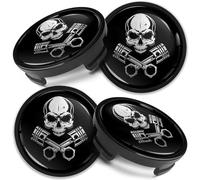 Biomar Labs 54mm Wheel Centre Caps Compatible Ford 6M21-1003-AA CF 48