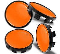 Biomar Labs 68mm Wheel Centre Caps Set of 4 Compatible with BMW Wheels - Plastic Alloy Wheel Hub Centre Caps Replacement - Compatible with BMW Part Number 36136783536 (CB 63)