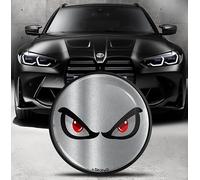 Biomar Labs Front Hood Trunk Tuning Badge 82 mm Compatible with BMW Emblem 51148132375 Silver Eyes EO 8