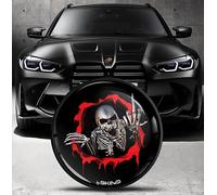 Biomar Labs Front Hood Trunk Tuning Badge 82 mm Compatible with BMW Emblem 51148132375 Skull EO 24