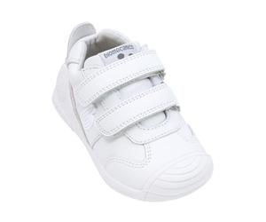 Biomecanics Boy's Girl's 221001 Sneaker, White, 7 UK Child