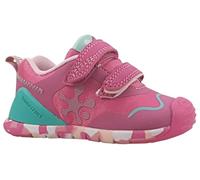 Biomecanics Ivy 241140B Girls Pinjk Textile Fashion Trainers Pink/Aqua Textile/Canvas Girls First Shoes F-Standard 4.5 Child