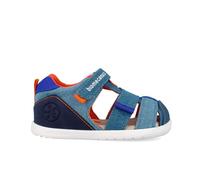 Biomecanics Sandal for boys 262199 Wider Barefoot Canvas Urban, Jeans A371, 6.5 UK Child