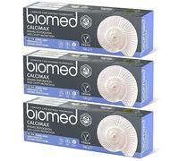 BIOMED - Calcimax Toothpaste, for Enamel Repair, Tooth Decay, & Cavity Protection, 97% Natural Ingredients, 6+ Ages, Algae extracts & Thyme Essential Oils, Fluoride & SLES Free, 3 x 100g