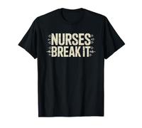 Biomed Engineer Fixing Medical Equipment Nurses Break Tech T-Shirt
