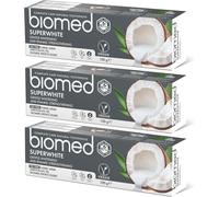 Biomed Superwhite Toothpaste x 3 pack - Natural Coconut