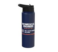 Biomedical Engineer - Biomed Bioengineering Scientist BME Stainless Steel Insulated Water Bottle