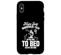 Biomedical Engineer Equipment Night Shift Biomed Technician Case for iPhone X/XS