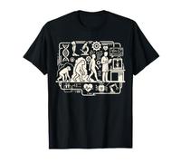 Biomedical Engineer Evolution Medical Technology Design T-Shirt