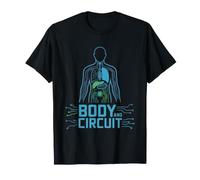 Biomedical Engineer Heart Meets Circuit Board Anatomy Bme T-Shirt