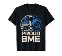 Biomedical Engineer Retro Vintage Badge Bme Proud Biomed T-Shirt