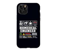 Biomedical Engineer Warning Label Skills Coffee Wine Case for iPhone 11 Pro