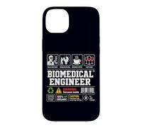 Biomedical Engineer Warning Label Skills Coffee Wine Case for iPhone 14 Plus