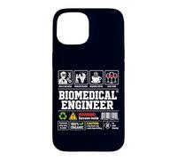 Biomedical Engineer Warning Label Skills Coffee Wine Case for iPhone 15
